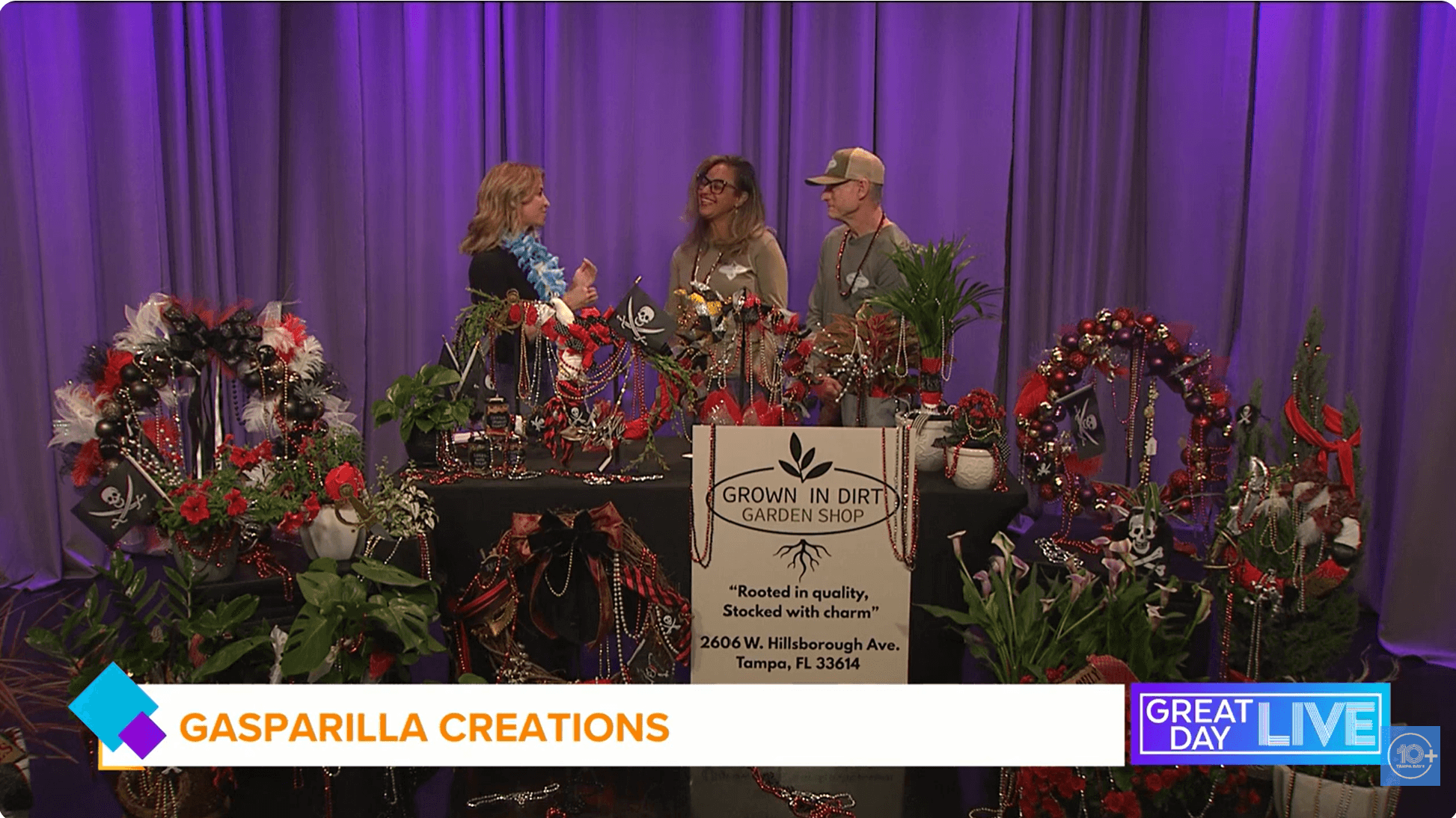 Owner Randy Cannon and Manager Jeimy Gil on 10 Tampa Bay News